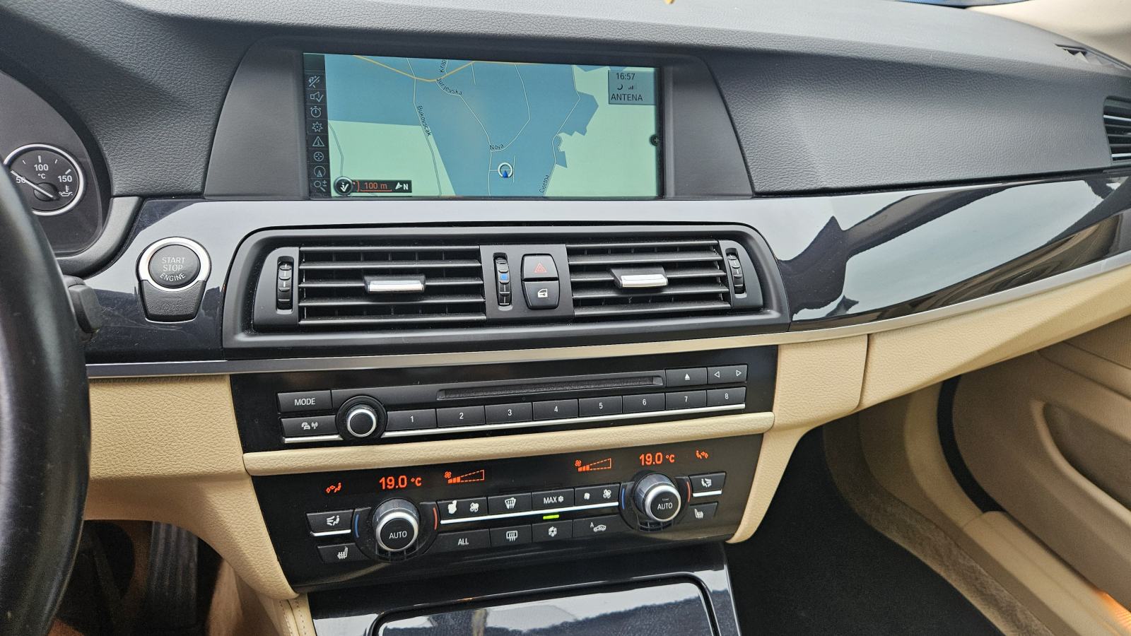BMW 520d BI XENON ALU19 VELIKA NAVI KOŽA, 164000 KM, fotografija 15