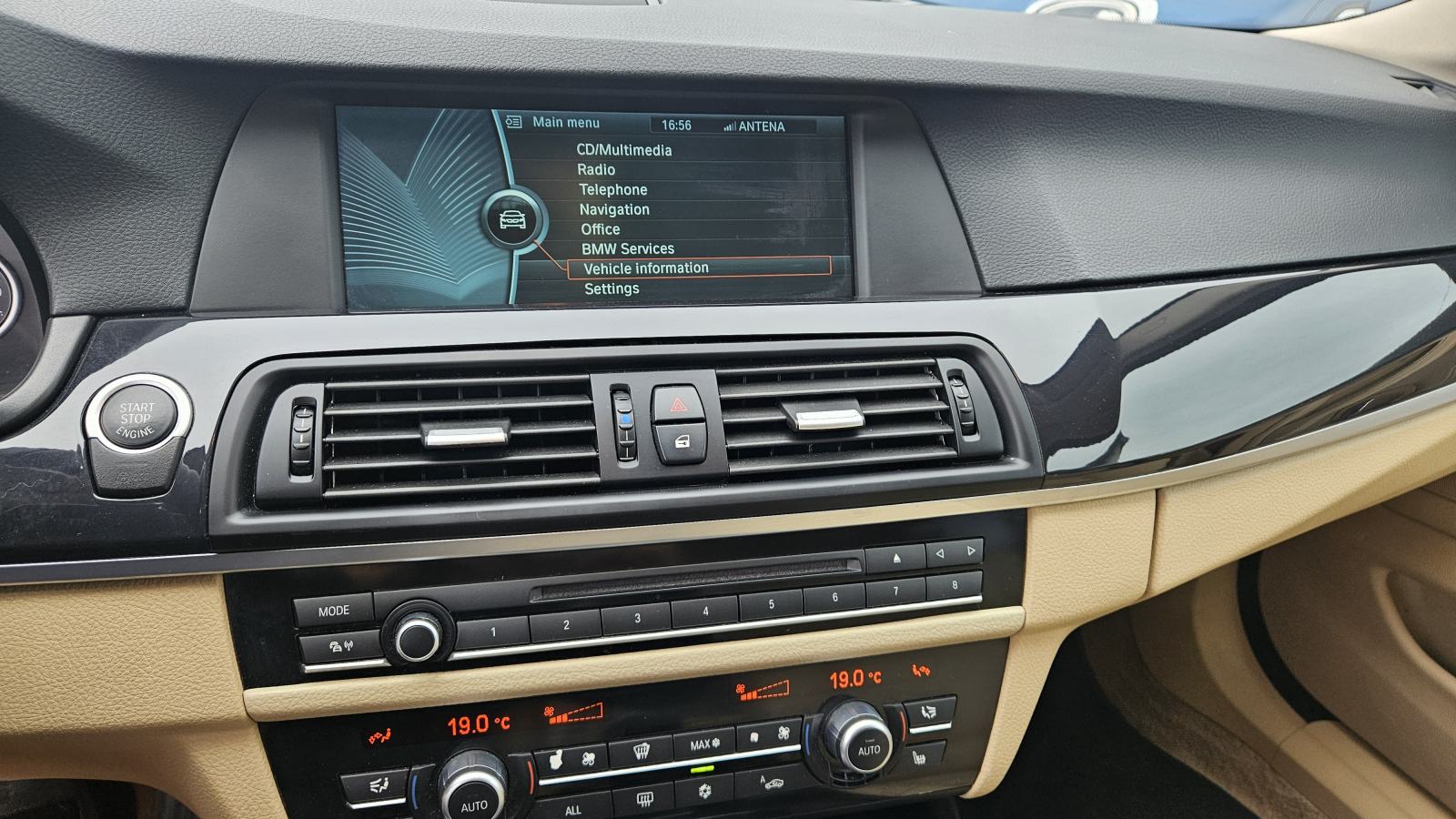 BMW 520d BI XENON ALU19 VELIKA NAVI KOŽA, 164000 KM, fotografija 14