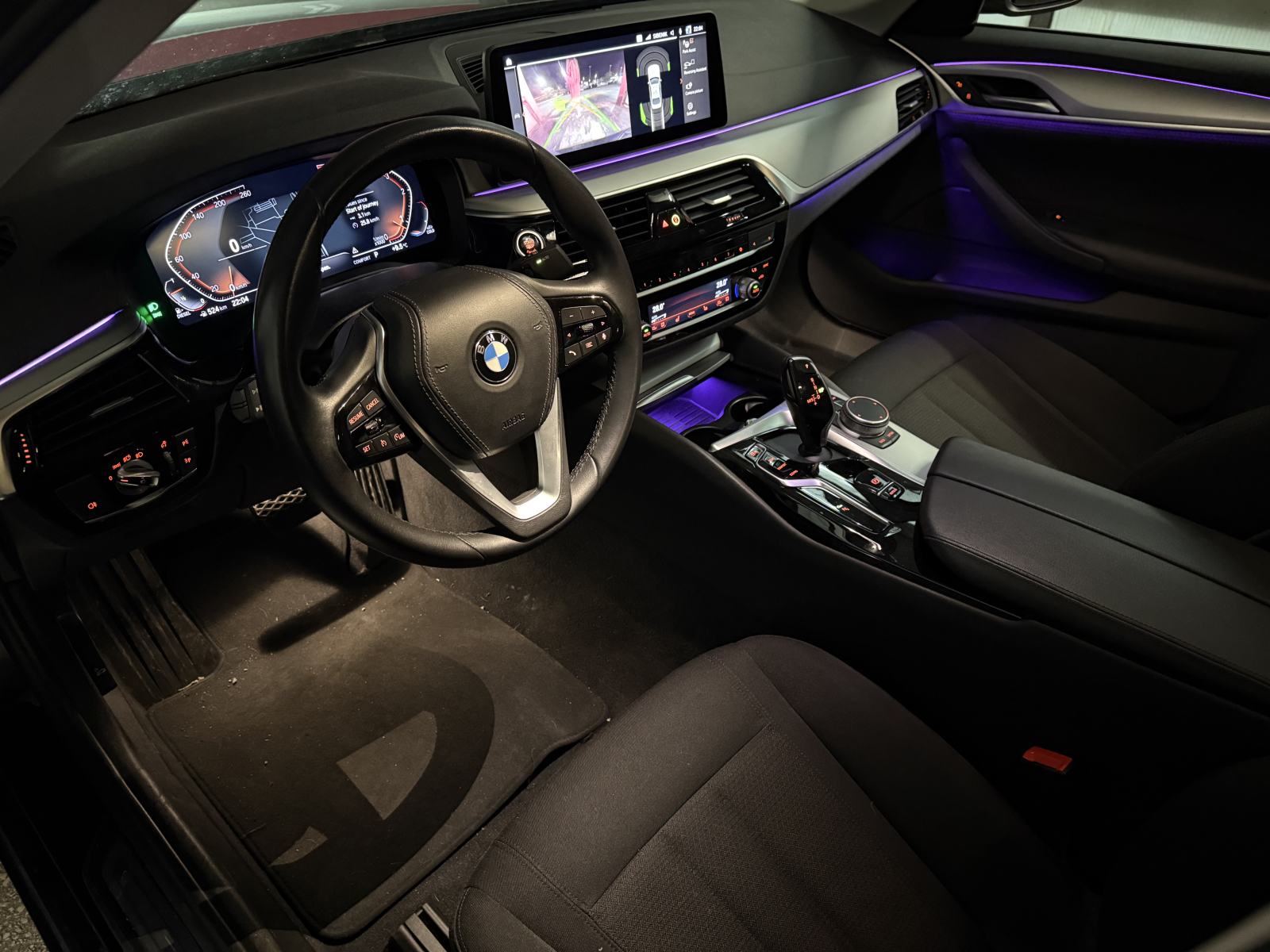 BMW serija 5 520d u sustavu pdv, kamera 360, fotografija 17