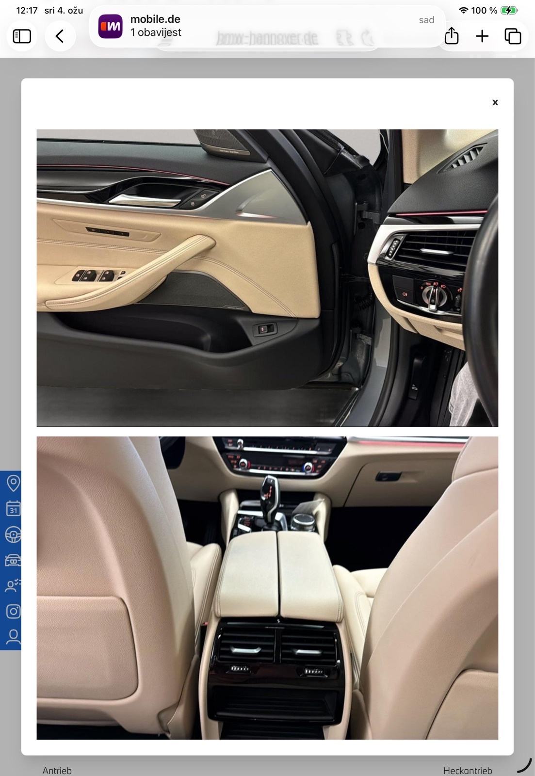 Hitno 37.990€ ! BMW serija 5 530d automatik, fotografija 7