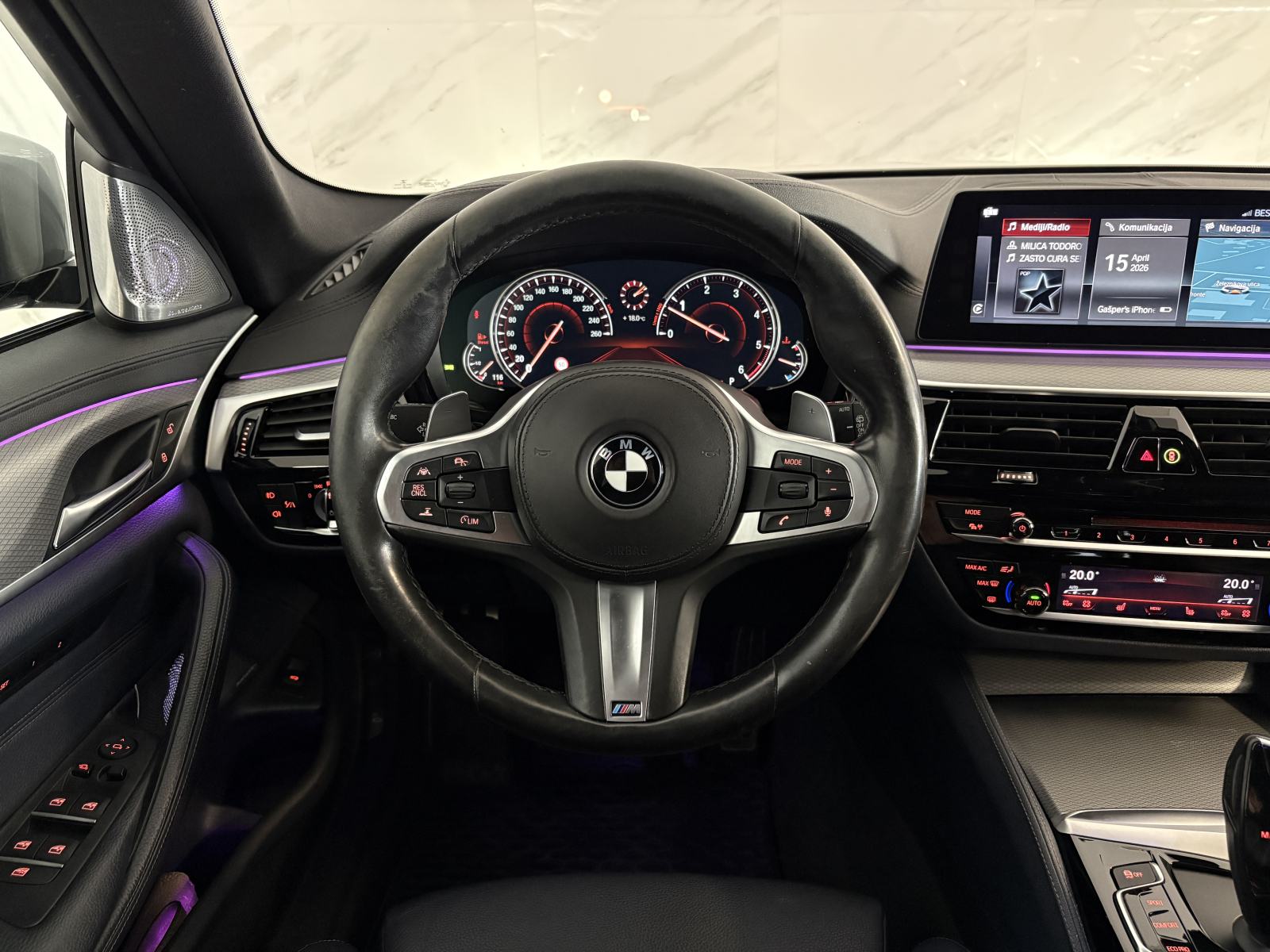 BMW serija 5 Touring 530d|xD|M|ACC|Laser|360K|HUD|BW|NightV|Zračno|TV|, fotografija 11