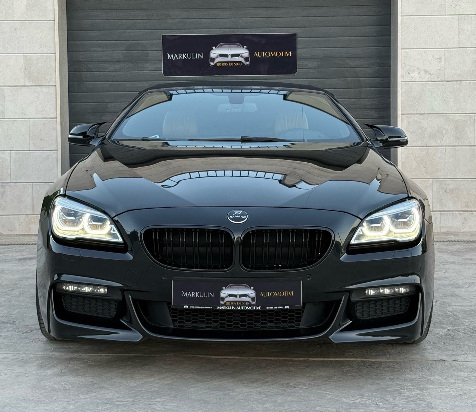 BMW serija 6 640D Cabrio - Lci M sport xDrive - Led - Virtual- HuD, fotografija 2