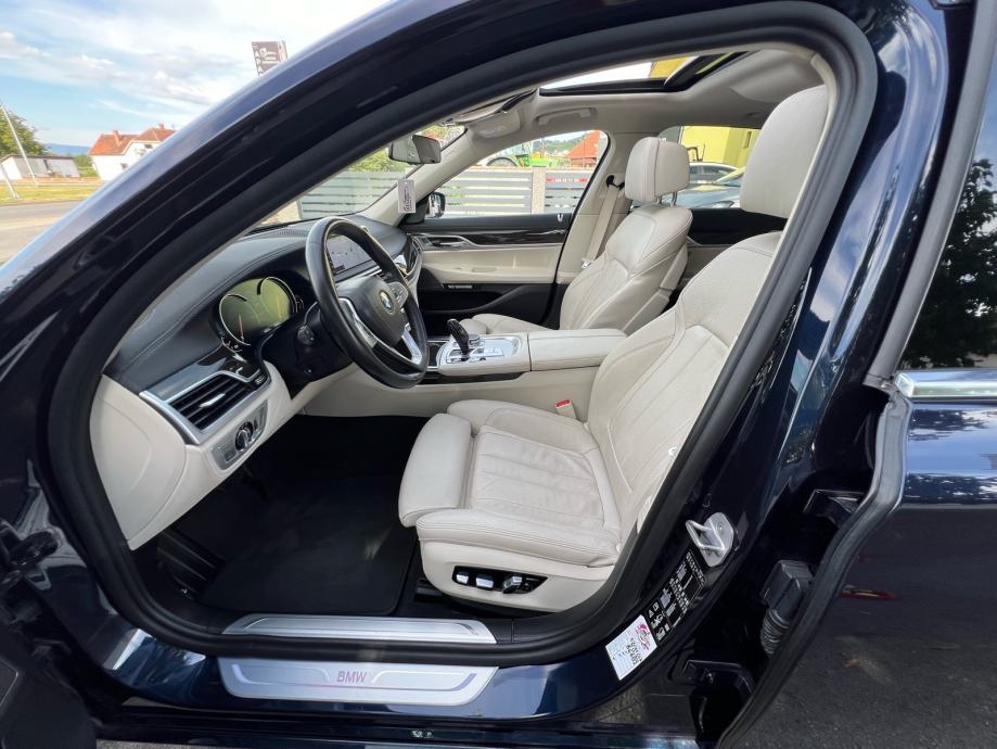 BMW serija 7 740d Xdrive - 360” KAMERA- ZRAČNI-ŠIBER-REG. 7/2027., fotografija 12
