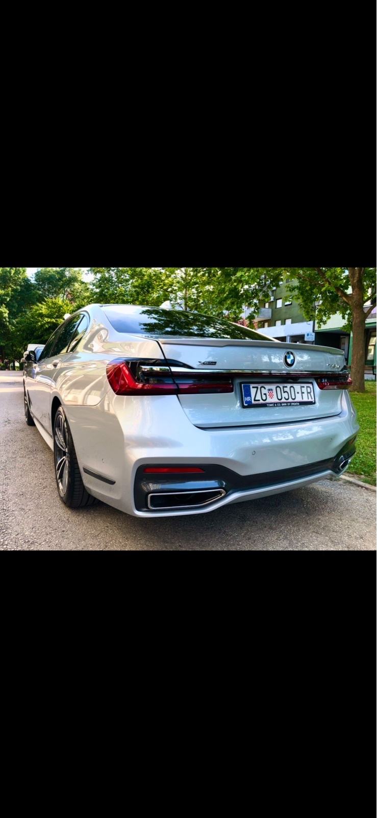 BMW 745 Le*M PAK*MAX-oprema*PREDSJEDNIČKI*ZAMJENA Nekretnina ili Drugo, pogled izvana - slika 3