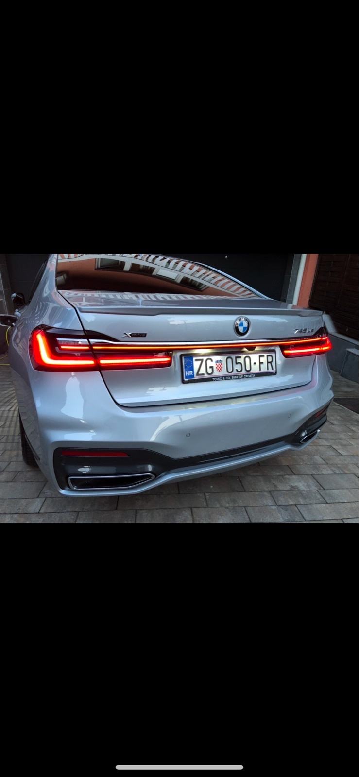 BMW 745 Le*M PAK*MAX-oprema*PREDSJEDNIČKI*ZAMJENA Nekretnina ili Drugo, pogled izvana - slika 4