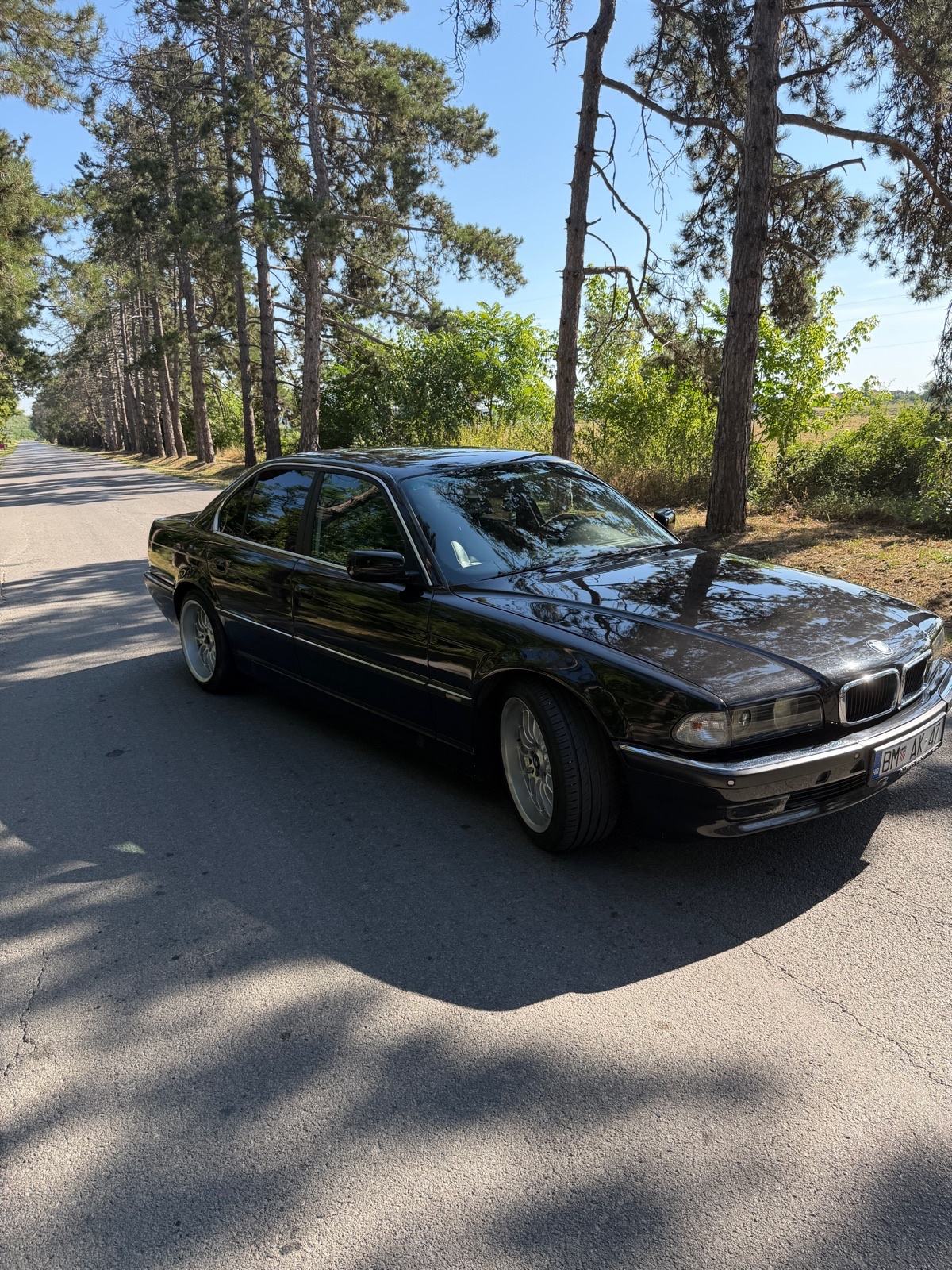 BMW 740i V8 286ks 1995 Oldtimer, fotografija 12