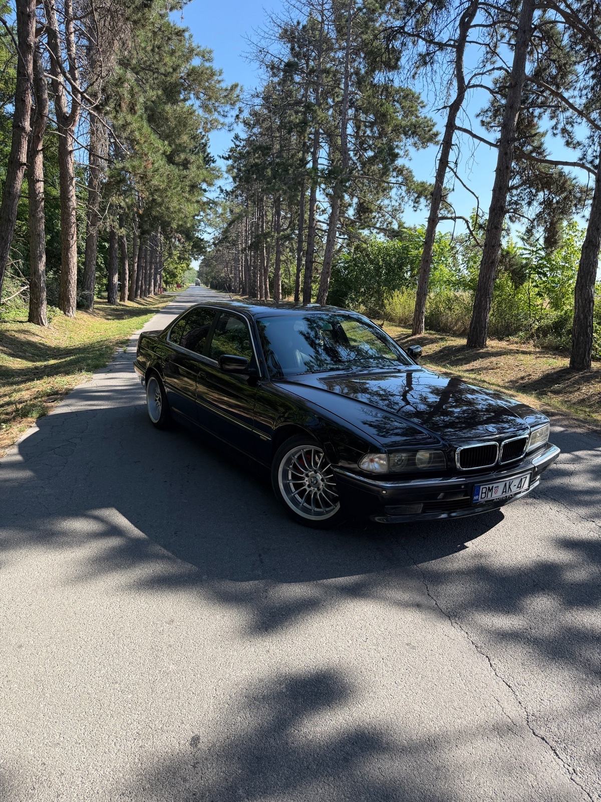 BMW 740i V8 286ks 1995 Oldtimer, fotografija 17