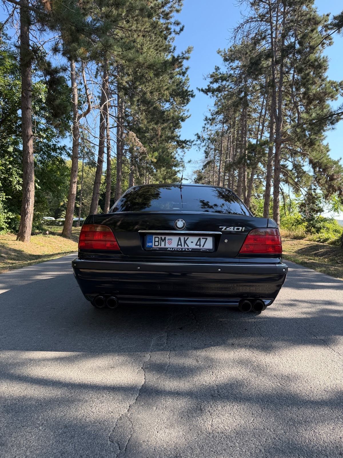 BMW 740i V8 286ks 1995 Oldtimer, fotografija 19