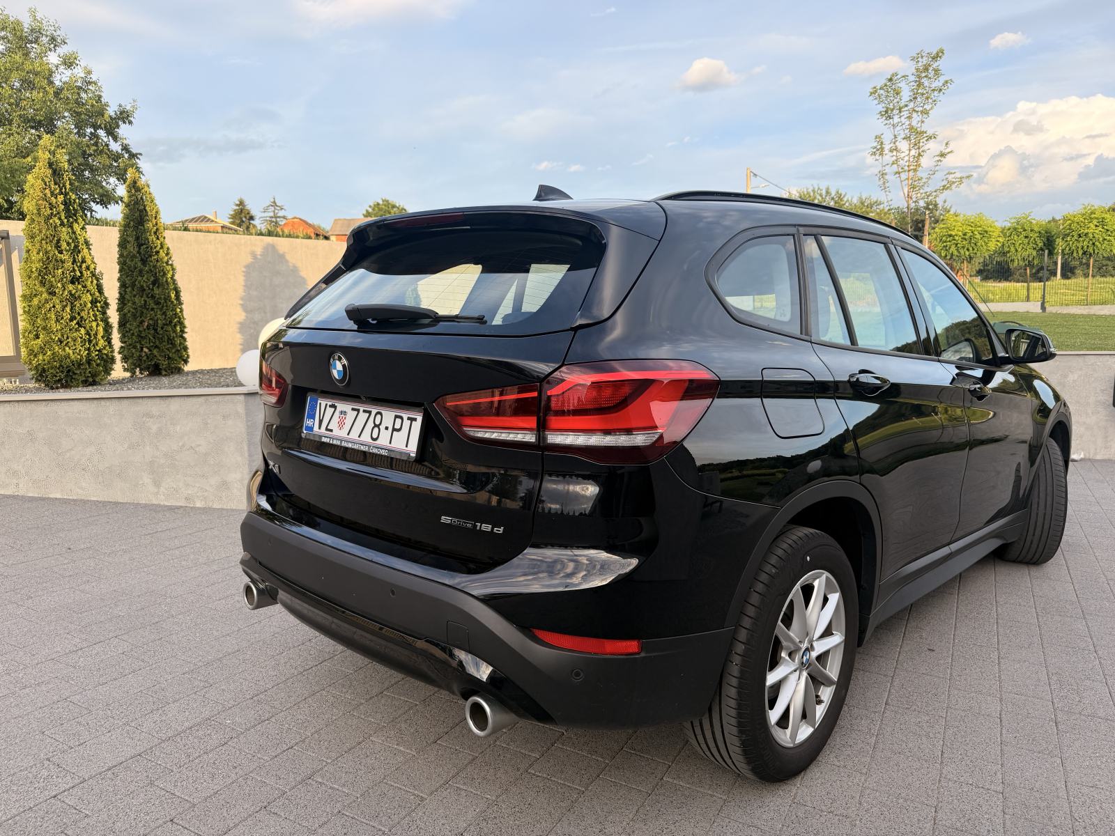 BMW X1 18d, 150KS, AUTOMATIK, REG, 1. VLASNIK, LED, NAVI, KAMERA, SERV, fotografija 6