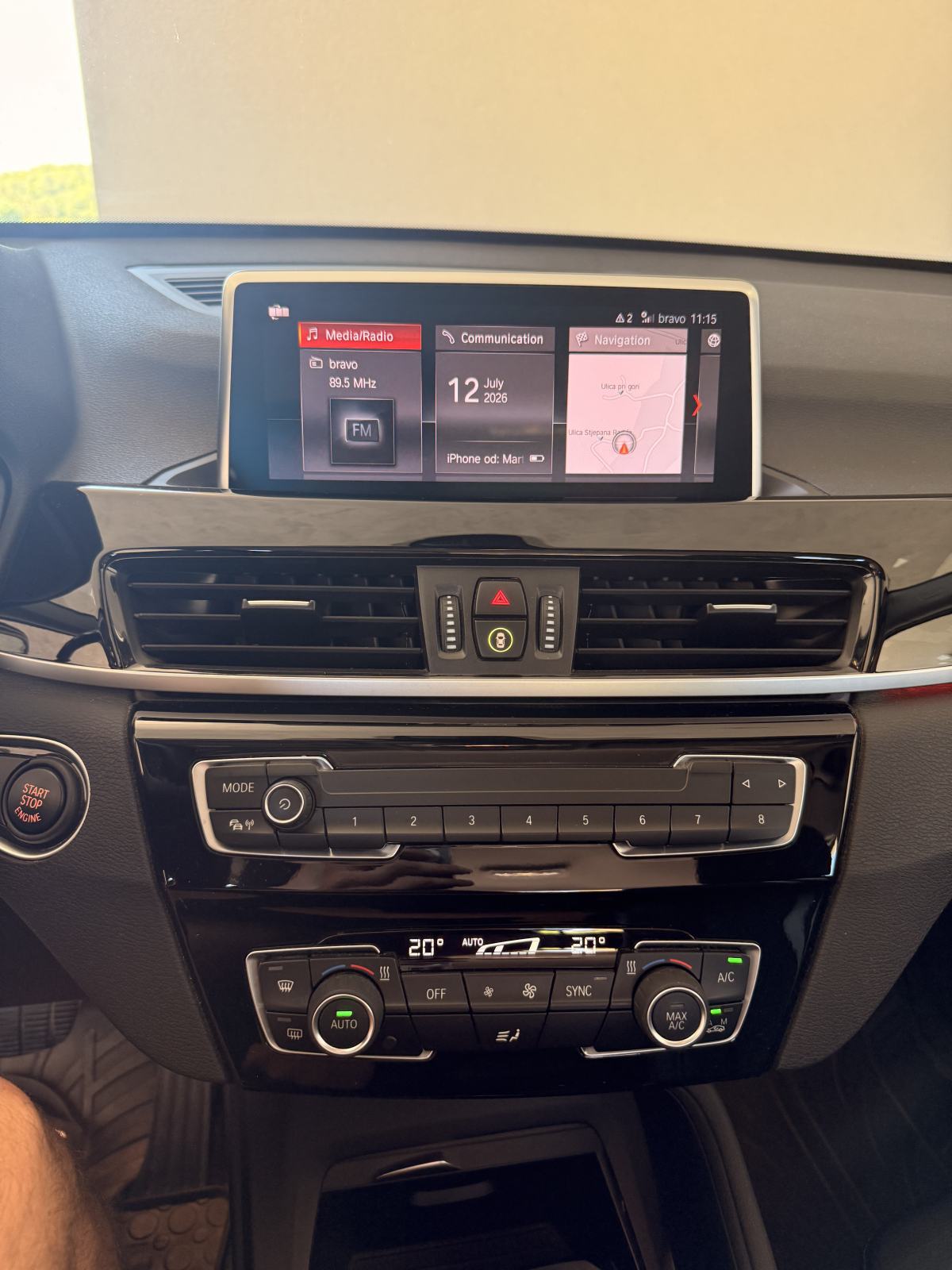 BMW X1 18d, 150KS, AUTOMATIK, REG, 1. VLASNIK, LED, NAVI, KAMERA, SERV, fotografija 17