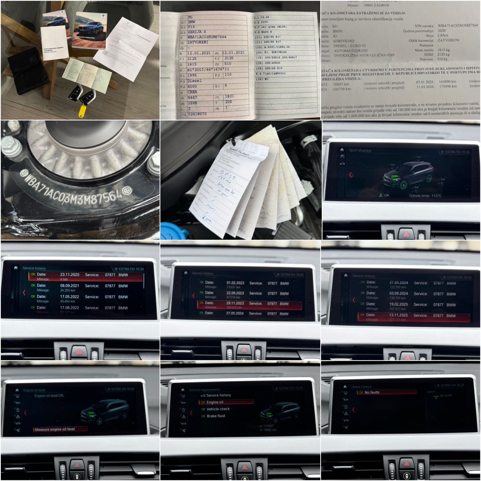 BMW X1 18d *AUTOMATIK,NIJE UVOZ,ORIGINAL KM,SERVISNA,1 VLASNIK,110 KW*, fotografija 15