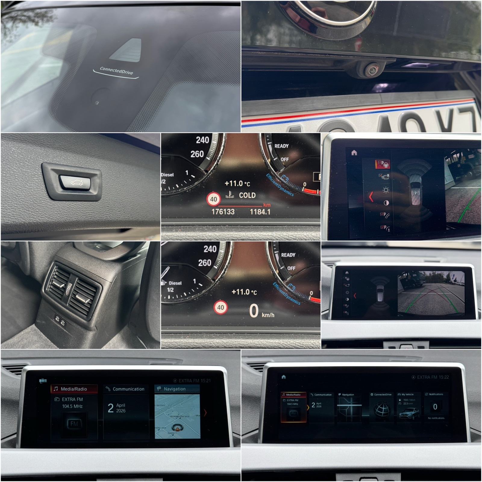 BMW X1 18d *AUTOMATIK,NIJE UVOZ,ORIGINAL KM,SERVISNA,1 VLASNIK,110 KW*, fotografija 18
