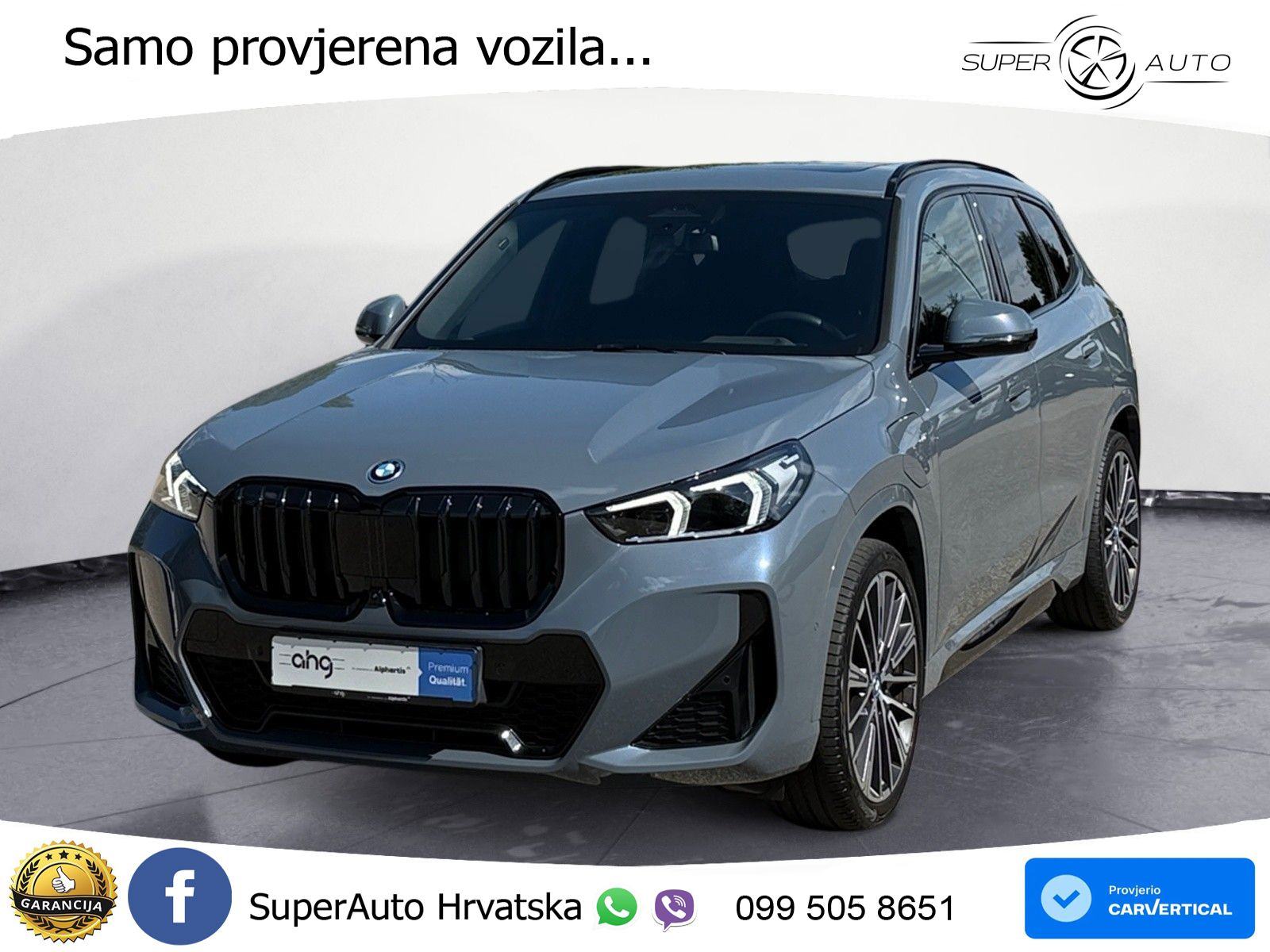 BMW X1 30e (326 KS) xDrive Steptronic M Sport ACC+HEAD+GR SJED+360+PAN, fotografija 1