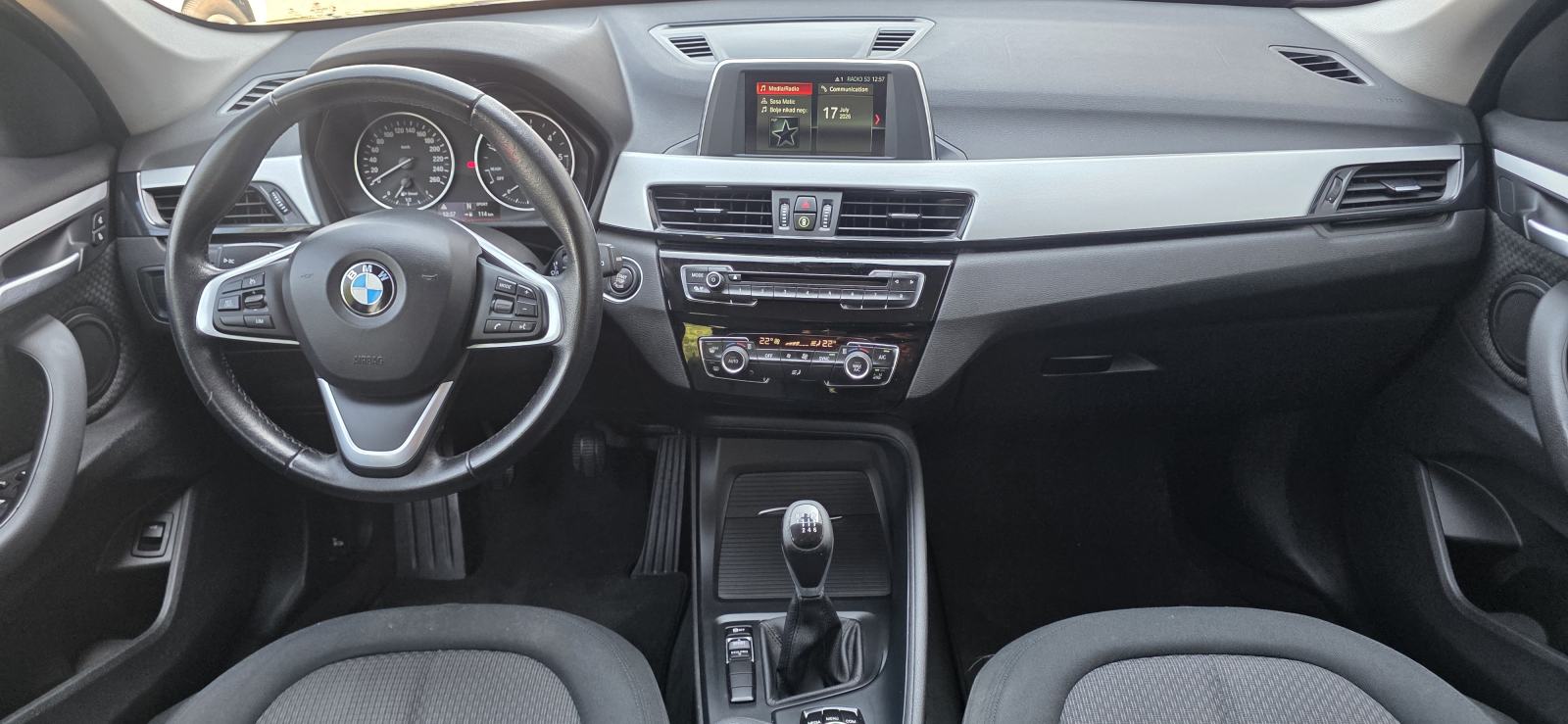 BMW X1 sDrive16d,, 6 BRZINA, LED, AUT. KLIMA, TEMP, PDC, ALU..., fotografija 14