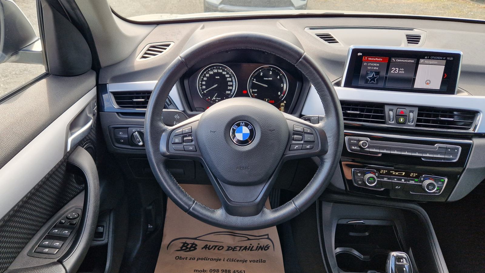 BMW X1 sDrive18d automatik, LED farovi, 17"alu, pdc x2, jamstvo, PDV, fotografija 15