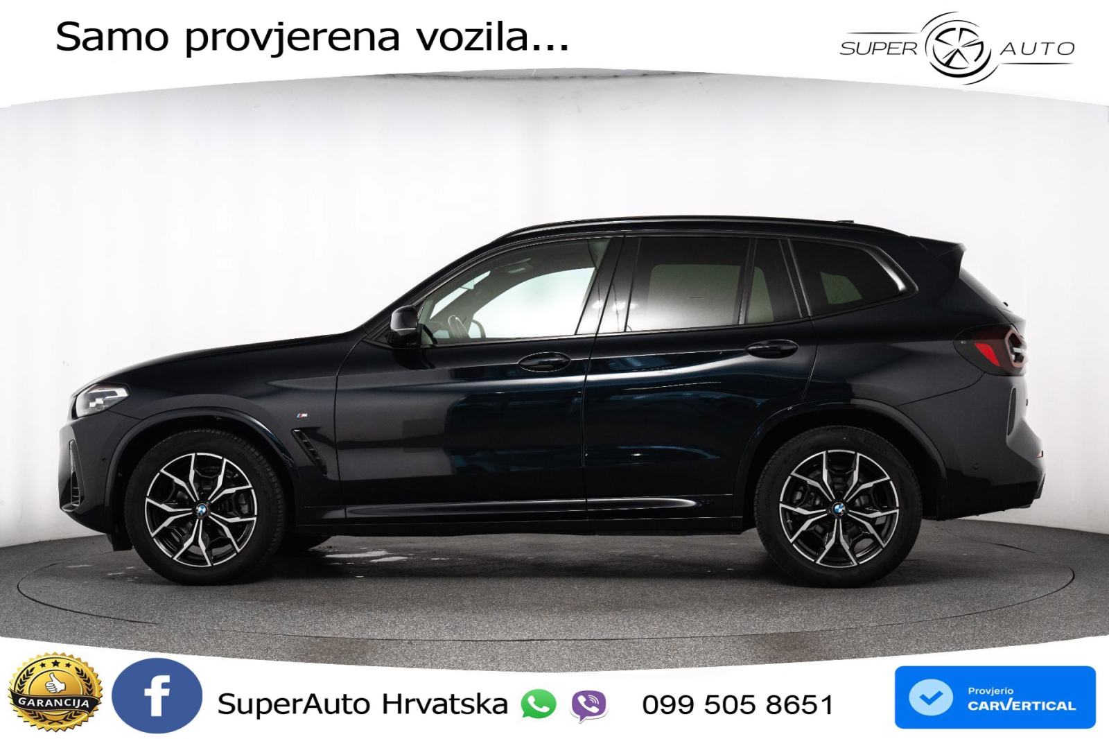 BMW X3 20i xDrive Steptronic M Sport 184 KS, LED+ASIST+GR SJED+KAM+PDC, fotografija 3