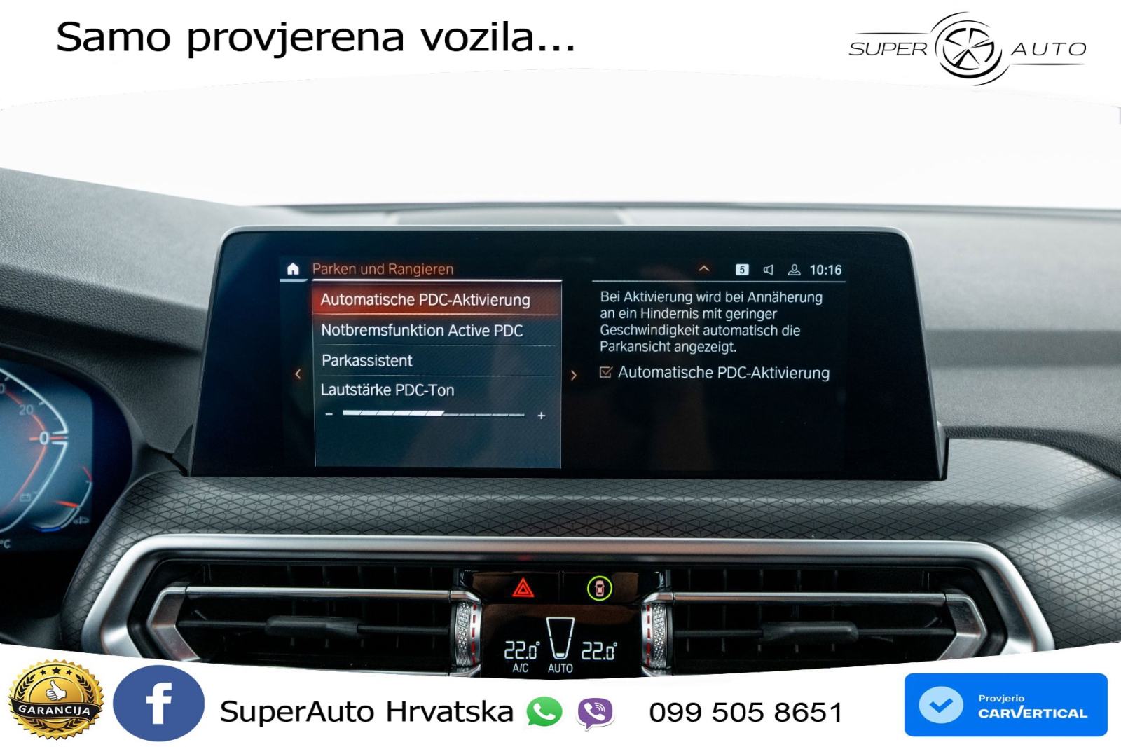 BMW X3 20i xDrive Steptronic M Sport 184 KS, LED+ASIST+GR SJED+KAM+PDC, fotografija 10