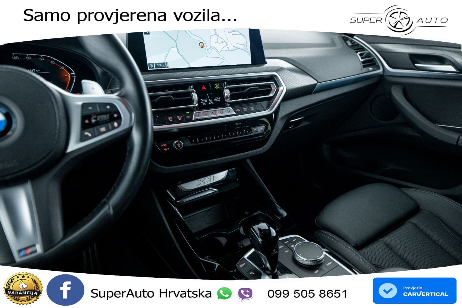 BMW X3 20i xDrive Steptronic M Sport 184 KS, LED+ASIST+GR SJED+KAM+PDC, fotografija 15