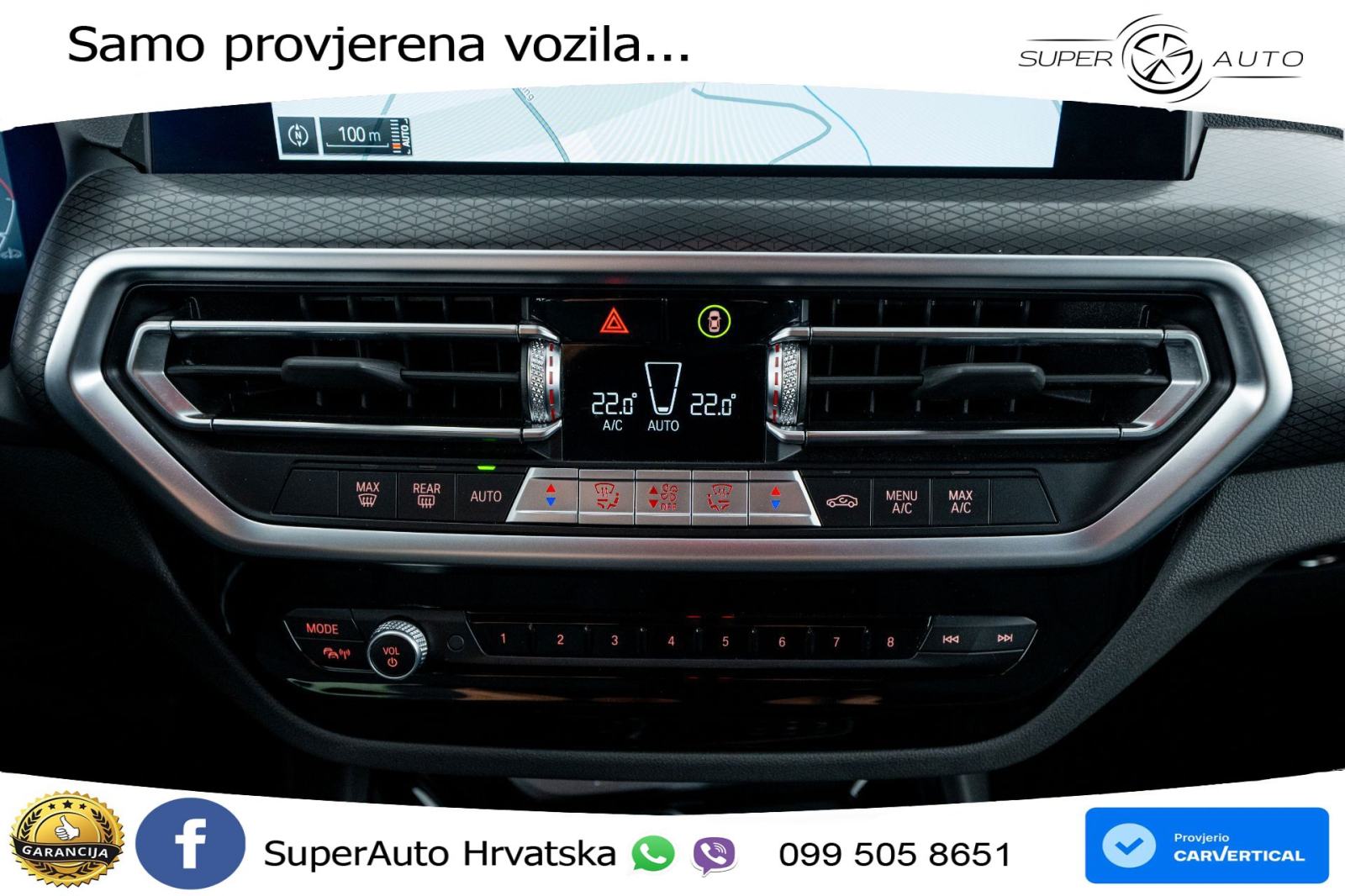 BMW X3 20i xDrive Steptronic M Sport 184 KS, LED+ASIST+GR SJED+KAM+PDC, fotografija 17