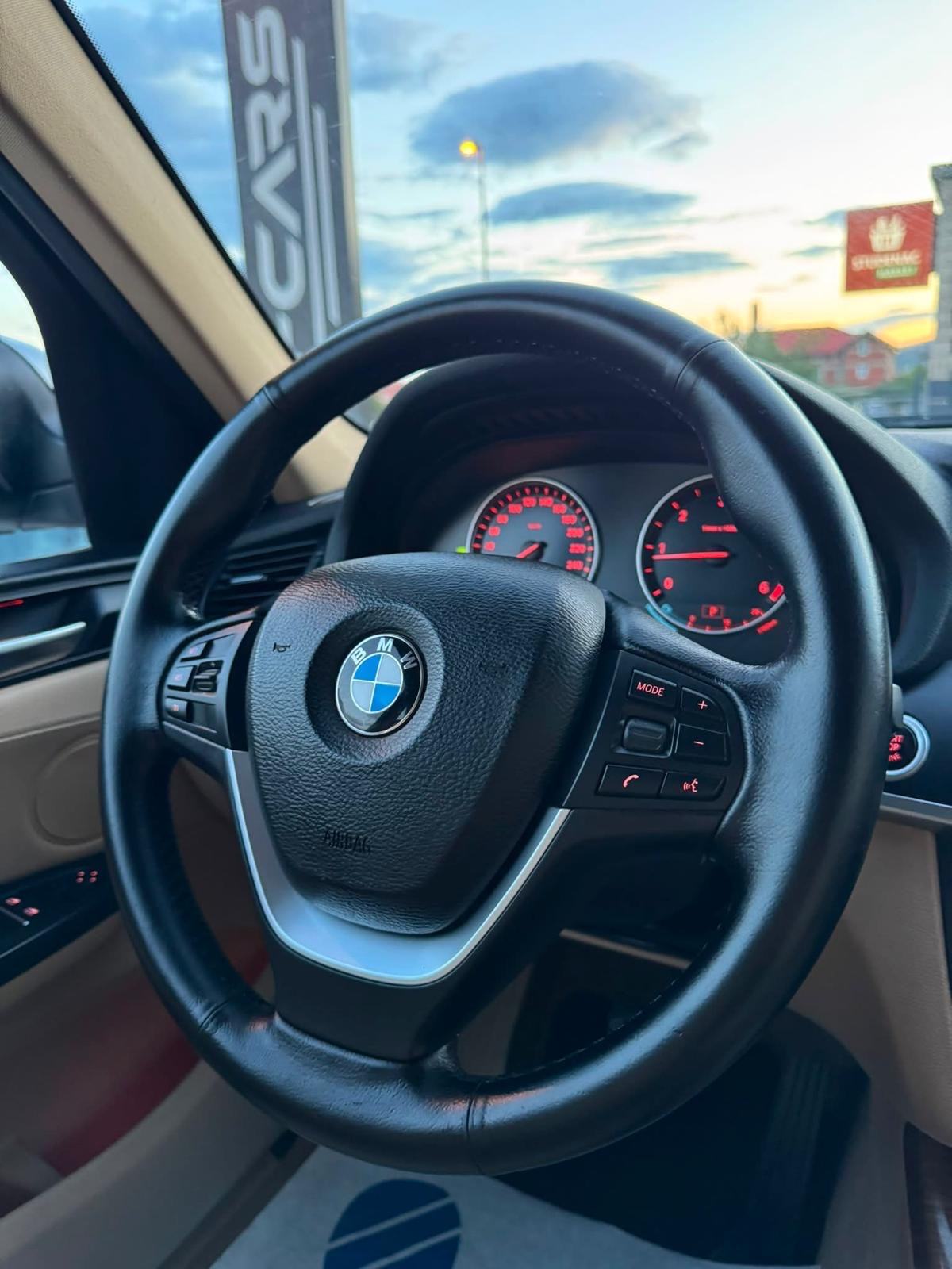 BMW X3 xDrive20d 4X4 AUTOMATIK—Mod 2014—REG.GOD.DANA—PRO NAVI—KOŽA—PDC, fotografija 16