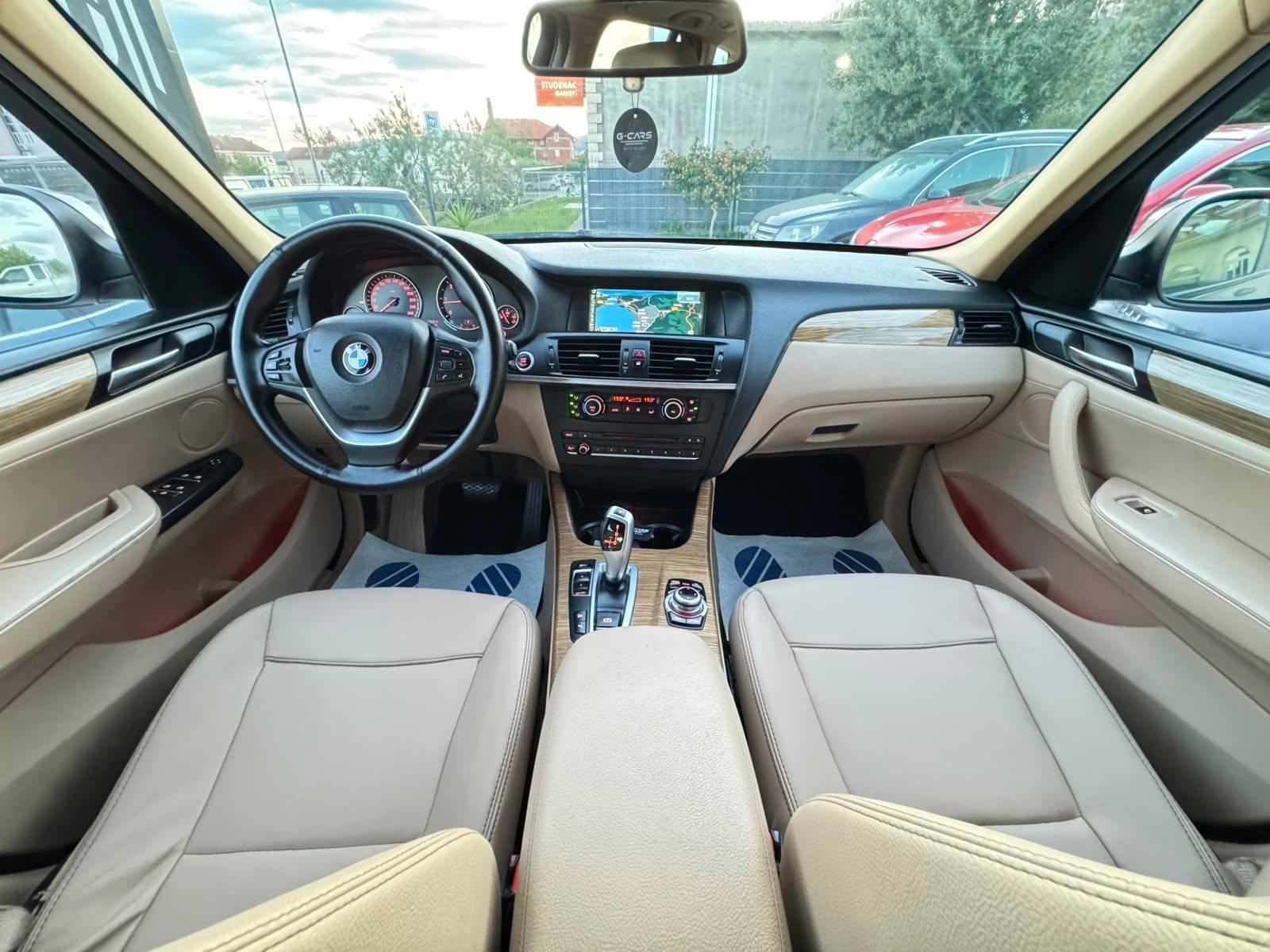 BMW X3 xDrive20d 4X4 AUTOMATIK—Mod 2014—REG.GOD.DANA—PRO NAVI—KOŽA—PDC, fotografija 13