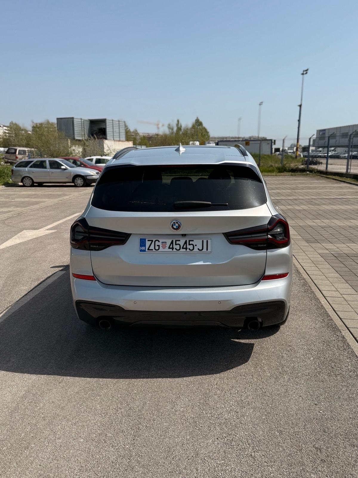BMW X3 xDrive20d automatik - kupljen u HR - drugi vlasnik - servisna, pogled izvana - slika 3
