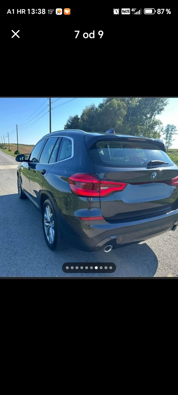 BMW X3 xDrive20d automatik, fotografija 8