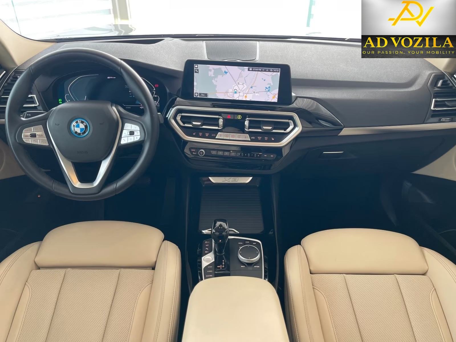 BMW X3 xDrive30e HUD 360KAM KOŽA bež LASER PANORAMA, fotografija 2