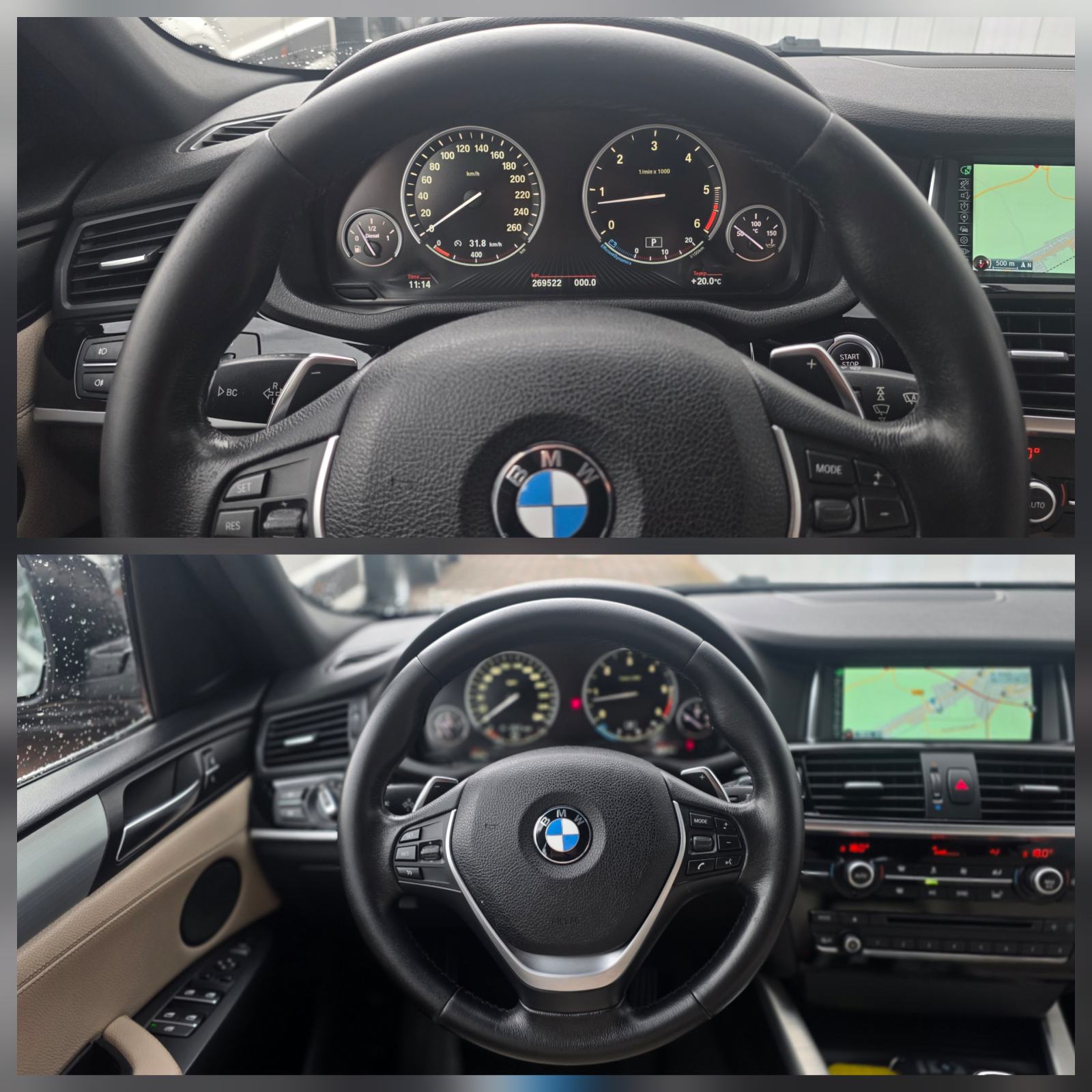 BMW X4 3.0d, 4x4, F1 AUT., BI-XENON, NAVI, TEMP, HEAD-UP, KAM..., fotografija 13