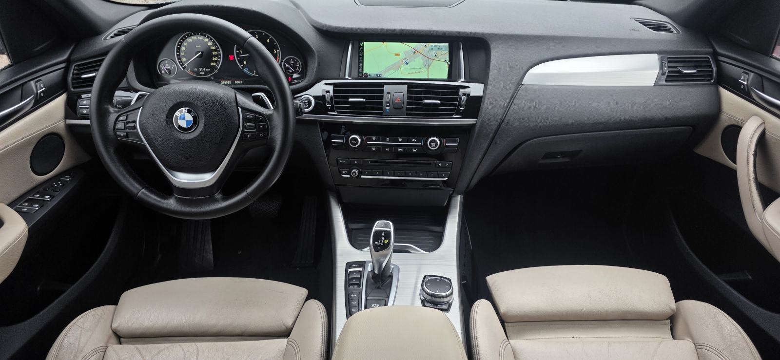 BMW X4 3.0d, 4x4, F1 AUT., BI-XENON, NAVI, TEMP, HEAD-UP, KAM..., fotografija 14