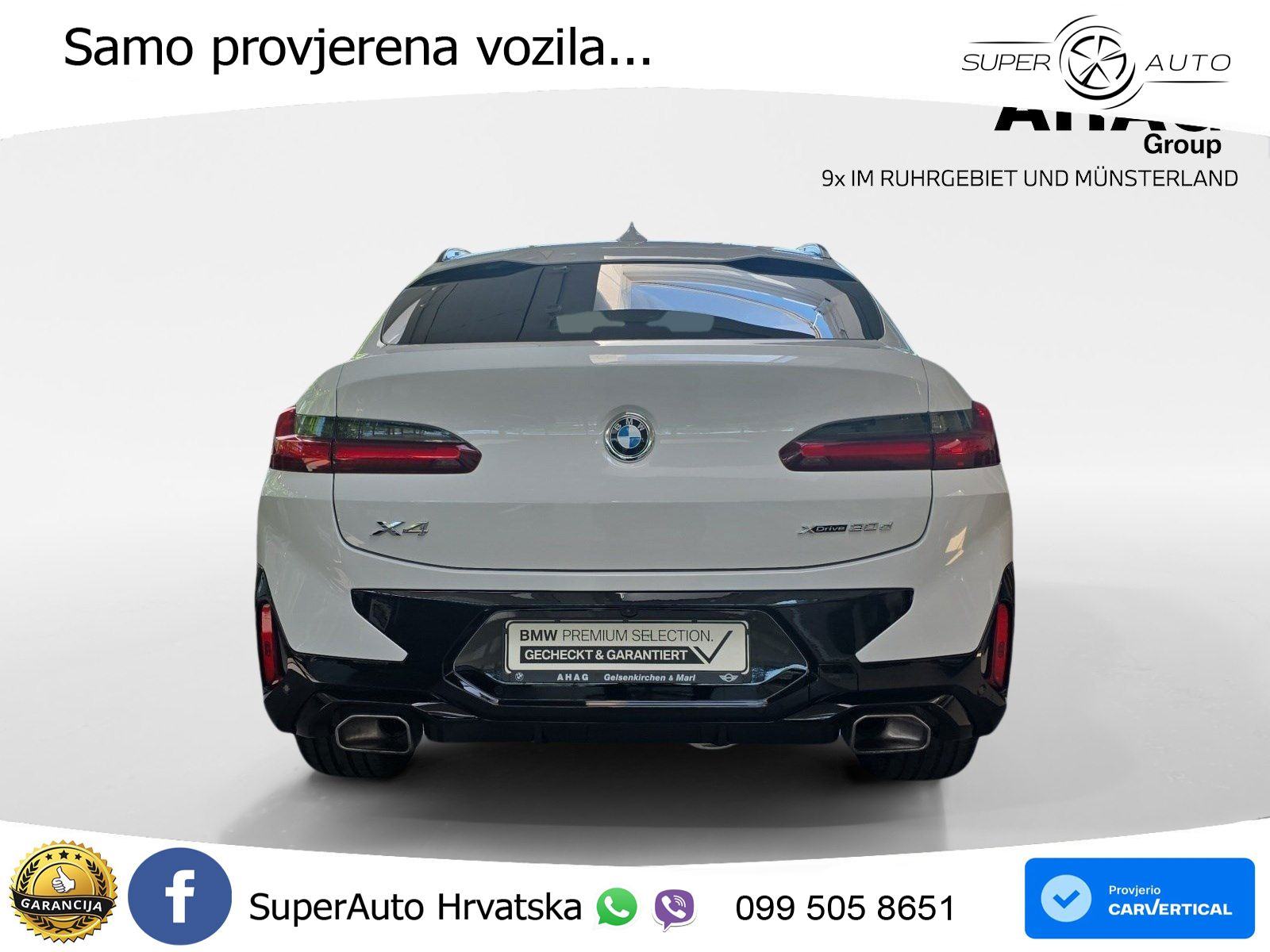 BMW X4 30d xDrive Aut. 286 KS, LED+ACC+VIRT+GR SJED+PANO+KAM+PARK, fotografija 4