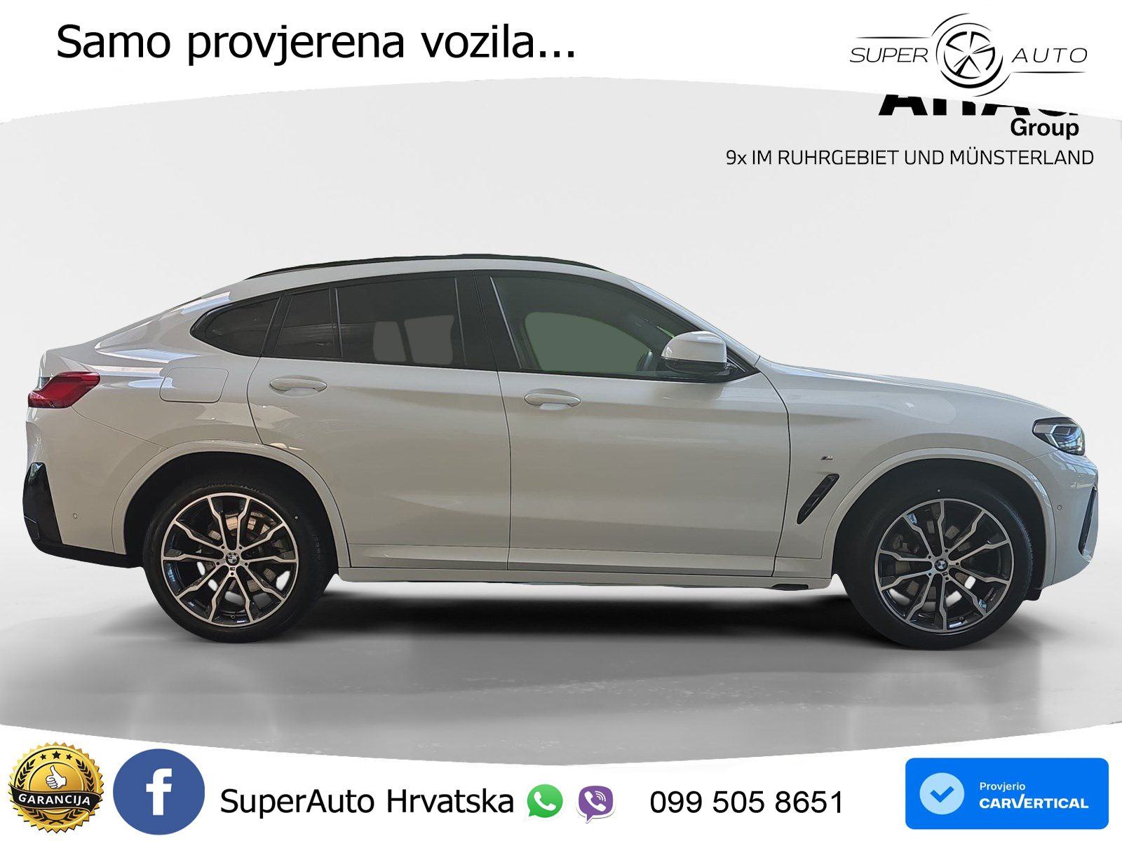BMW X4 30d xDrive Aut. 286 KS, LED+ACC+VIRT+GR SJED+PANO+KAM+PARK, fotografija 5