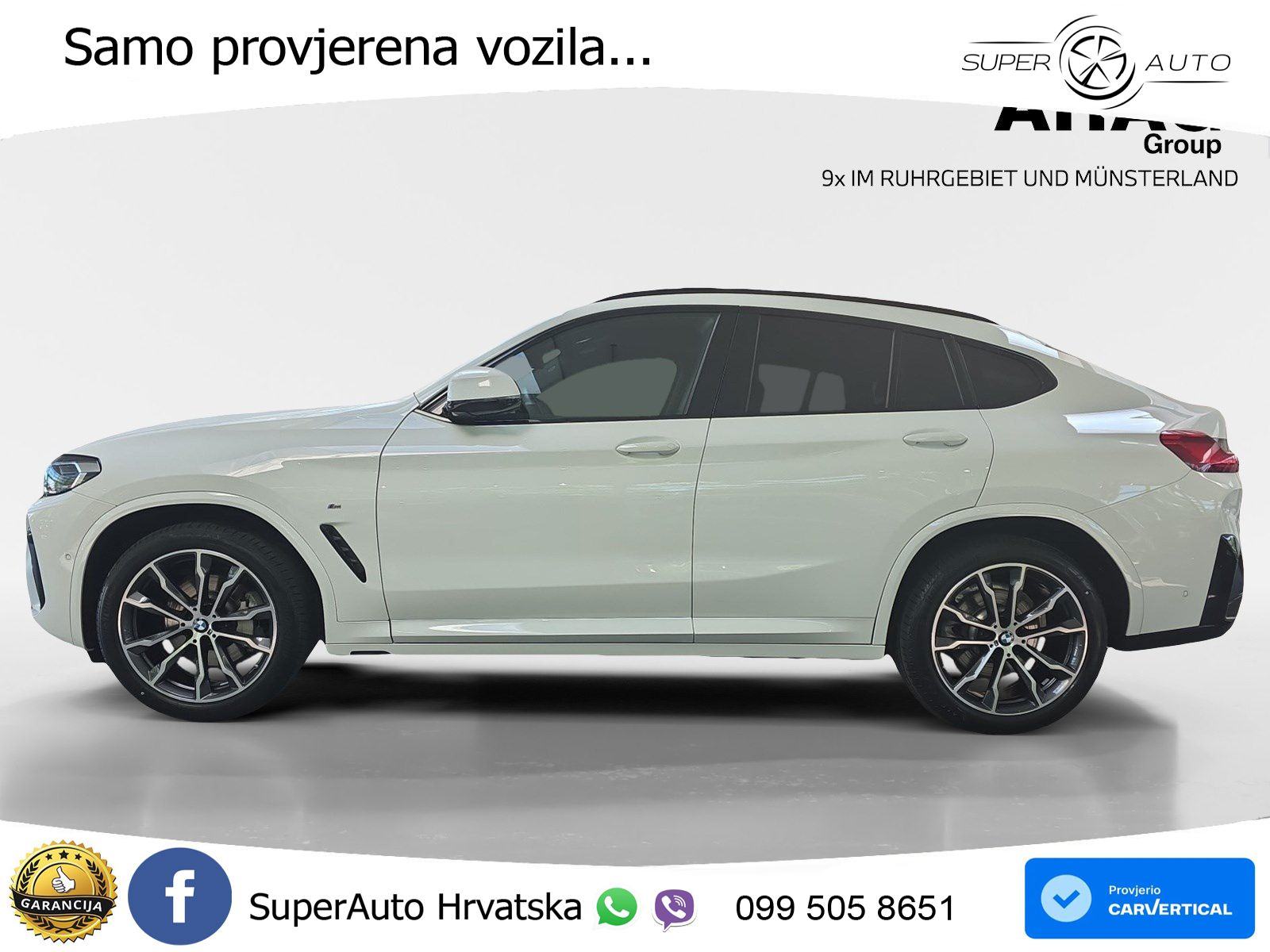 BMW X4 30d xDrive Aut. 286 KS, LED+ACC+VIRT+GR SJED+PANO+KAM+PARK, fotografija 6