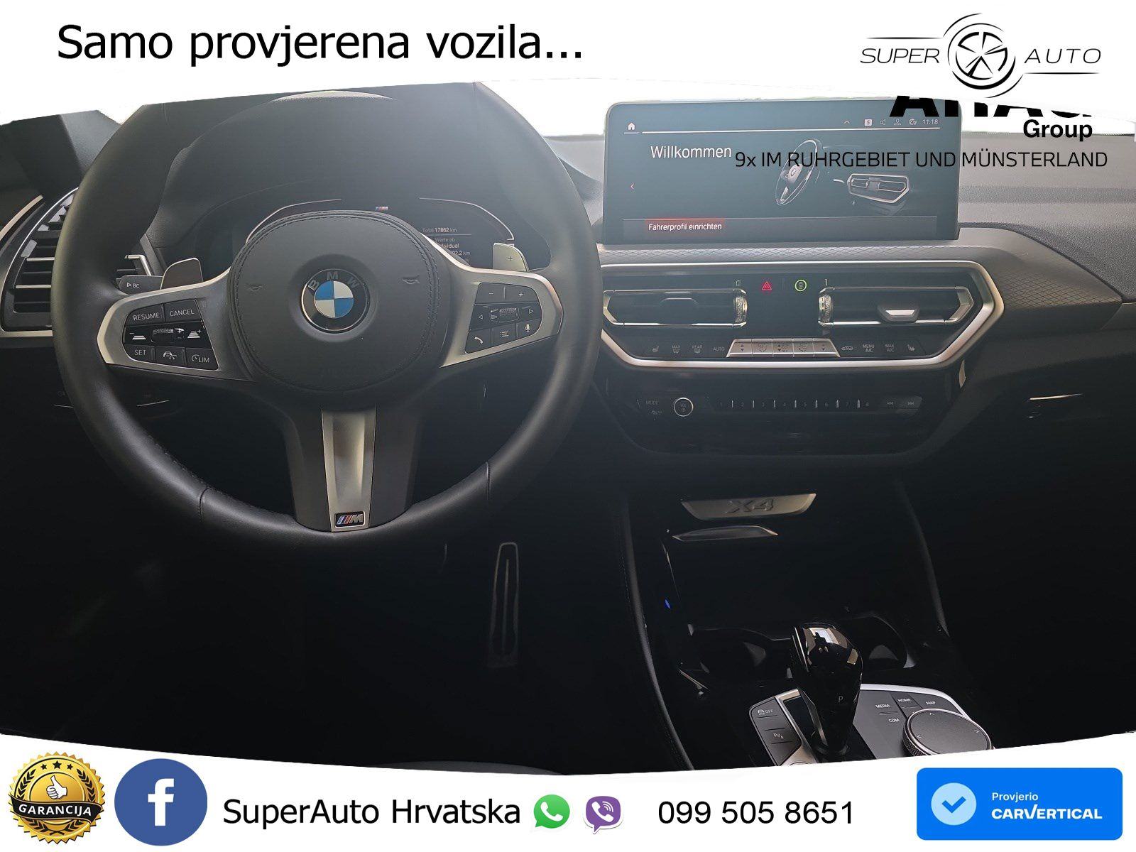 BMW X4 30d xDrive Aut. 286 KS, LED+ACC+VIRT+GR SJED+PANO+KAM+PARK, fotografija 8