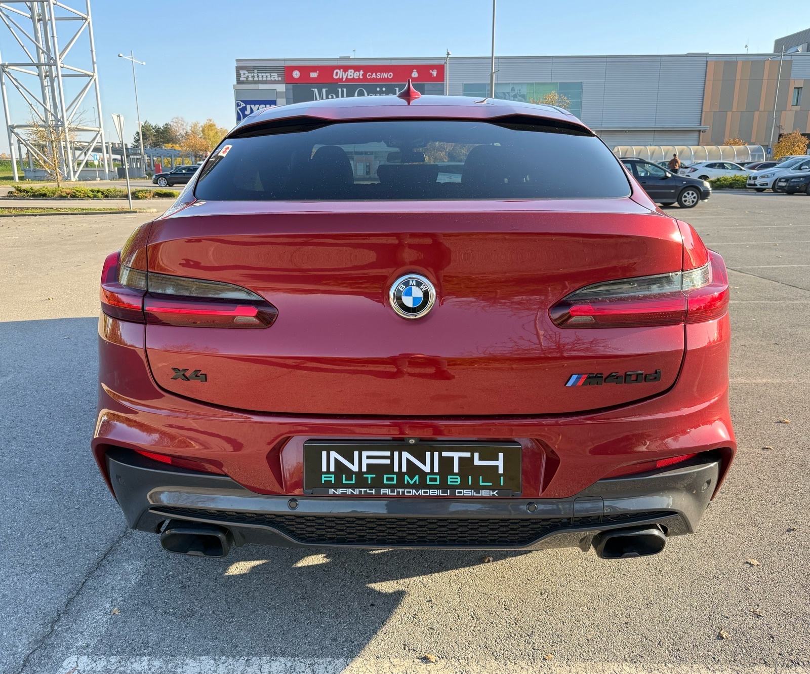 BMW X4 M40d Xdrive,AUTOMAT,ADAPLED,NAV,SERVISNA,REG:05/27,LEASING, fotografija 7