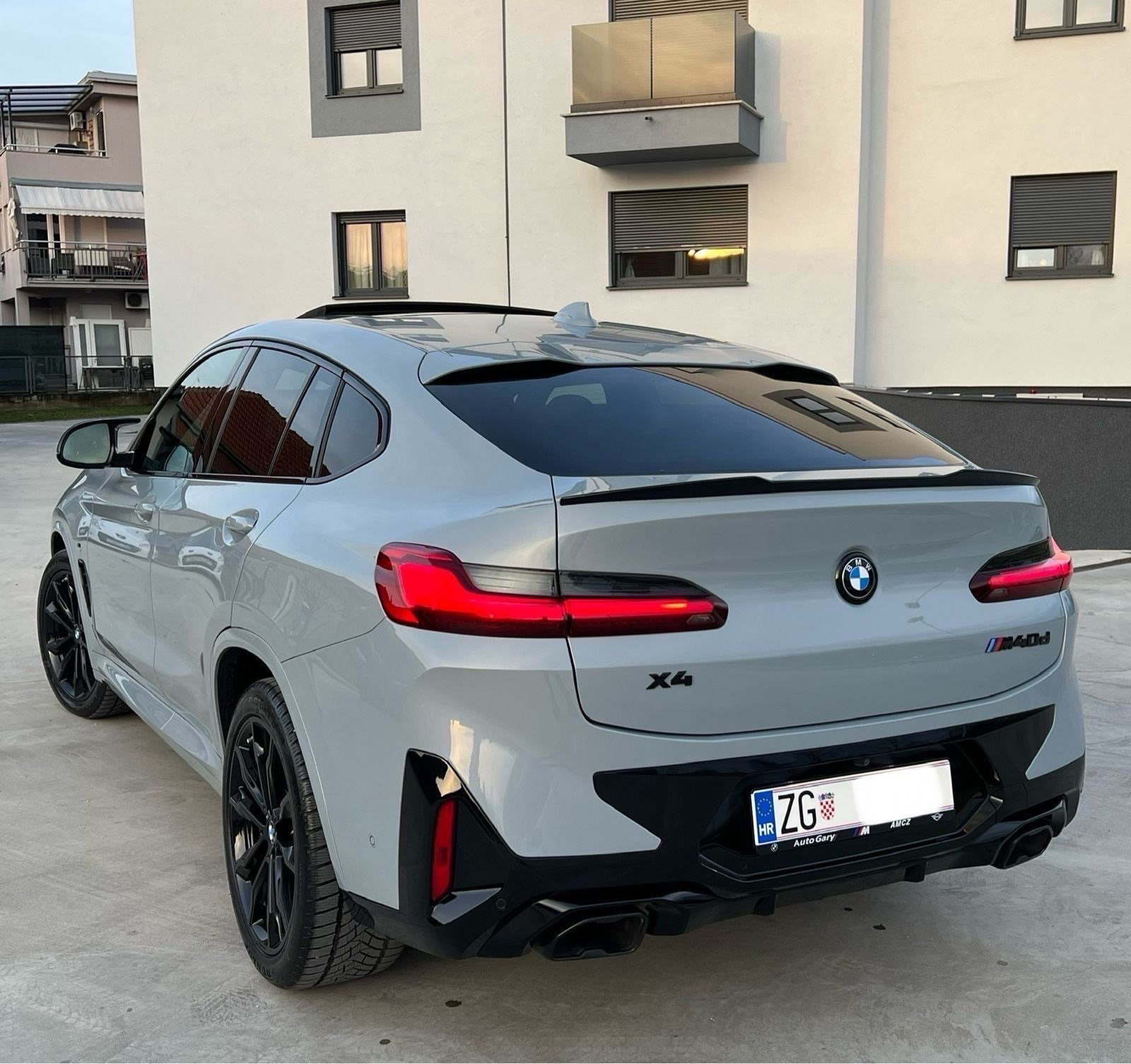 BMW X4 M40d xDr,PDV,M Performance,Panorama,Laser,HuD,Radar,360°,Carbon, fotografija 4