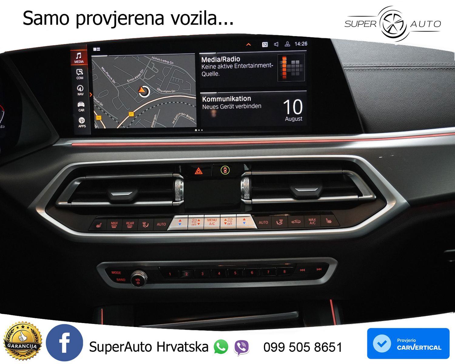 BMW X5 30d xDrive Aut. M Sport 286 KS, ACC+360+GR SJED+PANO+VIRT, fotografija 11