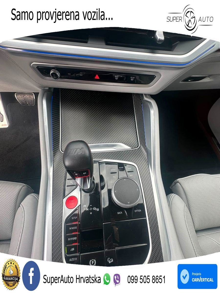 BMW XM 4.4 V8 (653 KS) xDrive Steptronic LED+GR SJED+ACC, fotografija 10