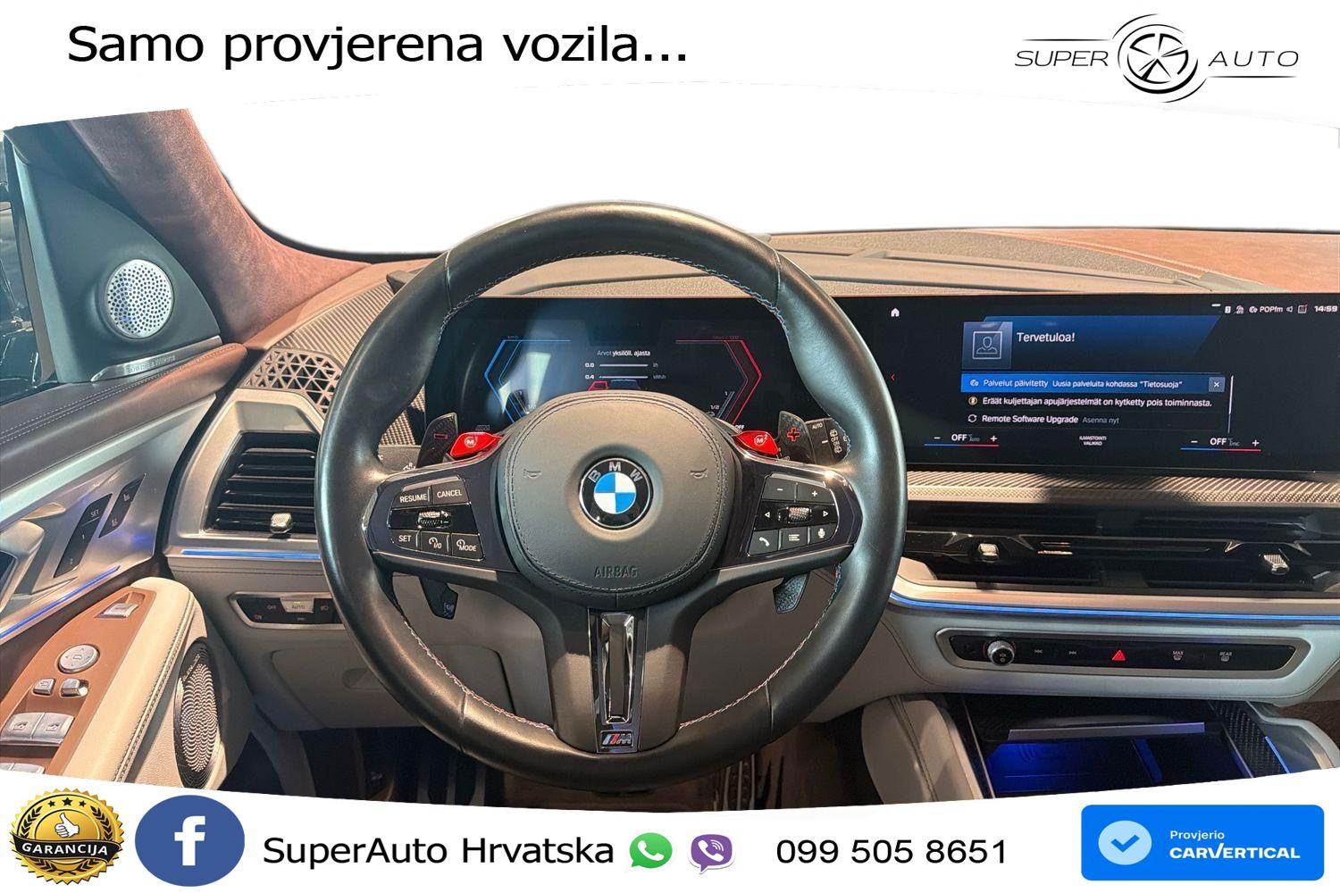 BMW XM 4.4 V8 (653 KS) xDrive Steptronic, fotografija 9