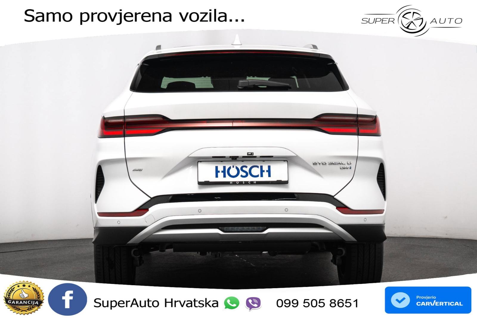 NOVO BYD Seal U 1.5L DM-i 4x4 Aut. Design 324 KS, LED+ACC+GR SJED+PANO, fotografija 4