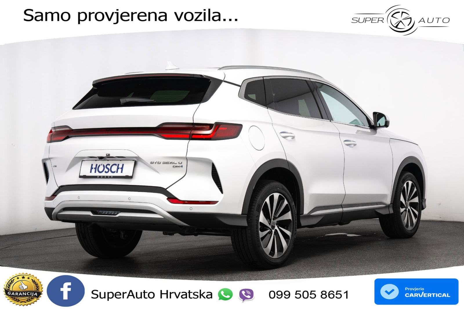 NOVO BYD Seal U 1.5L DM-i 4x4 Aut. Design 324 KS, LED+ACC+GR SJED+PANO, fotografija 5