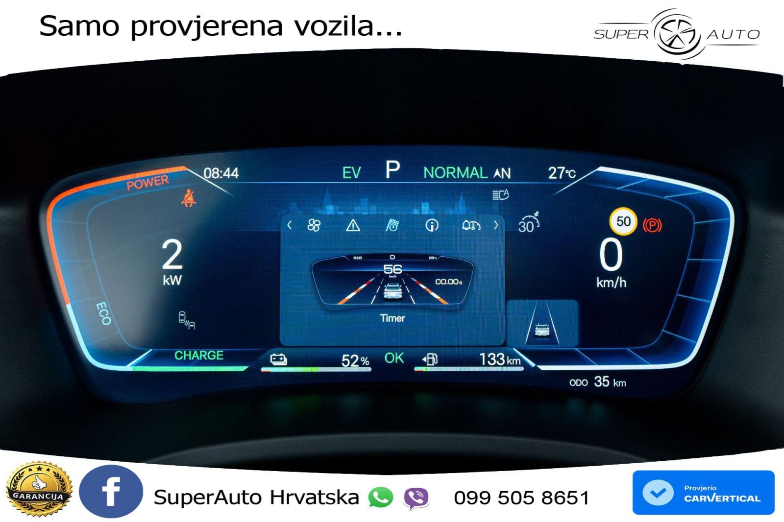 NOVO BYD Seal U 1.5L DM-i 4x4 Aut. Design 324 KS, LED+ACC+GR SJED+PANO, fotografija 8