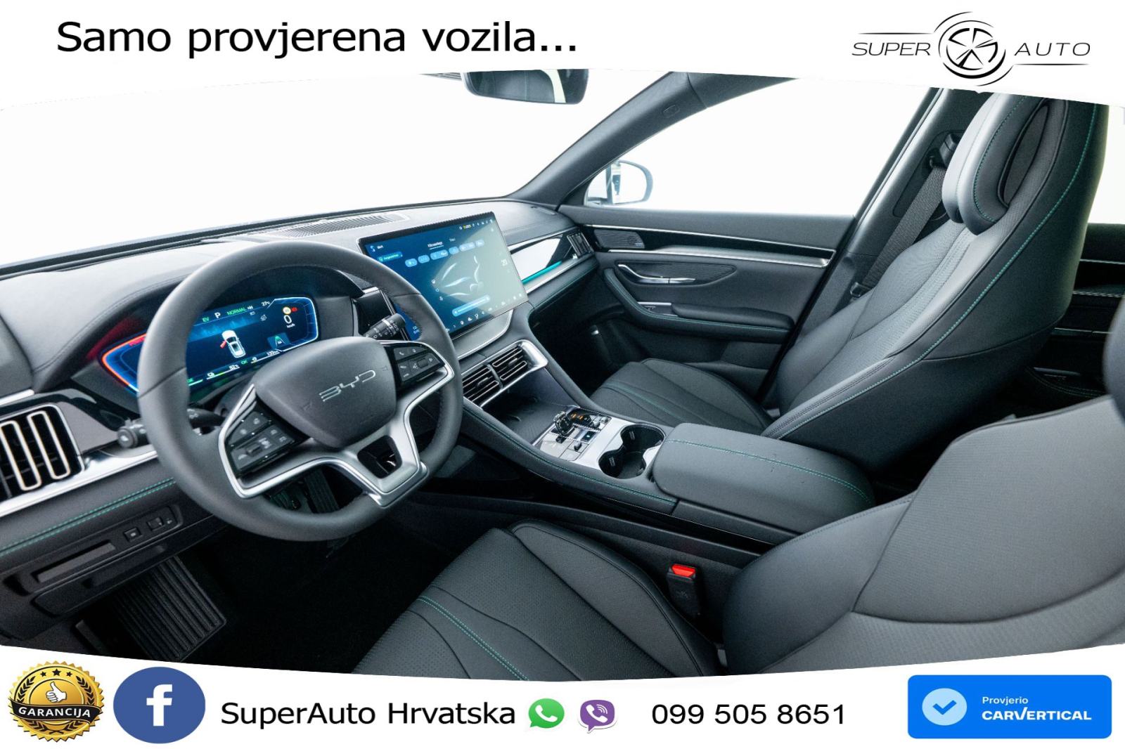 NOVO BYD Seal U 1.5L DM-i 4x4 Aut. Design 324 KS, LED+ACC+GR SJED+PANO, fotografija 12
