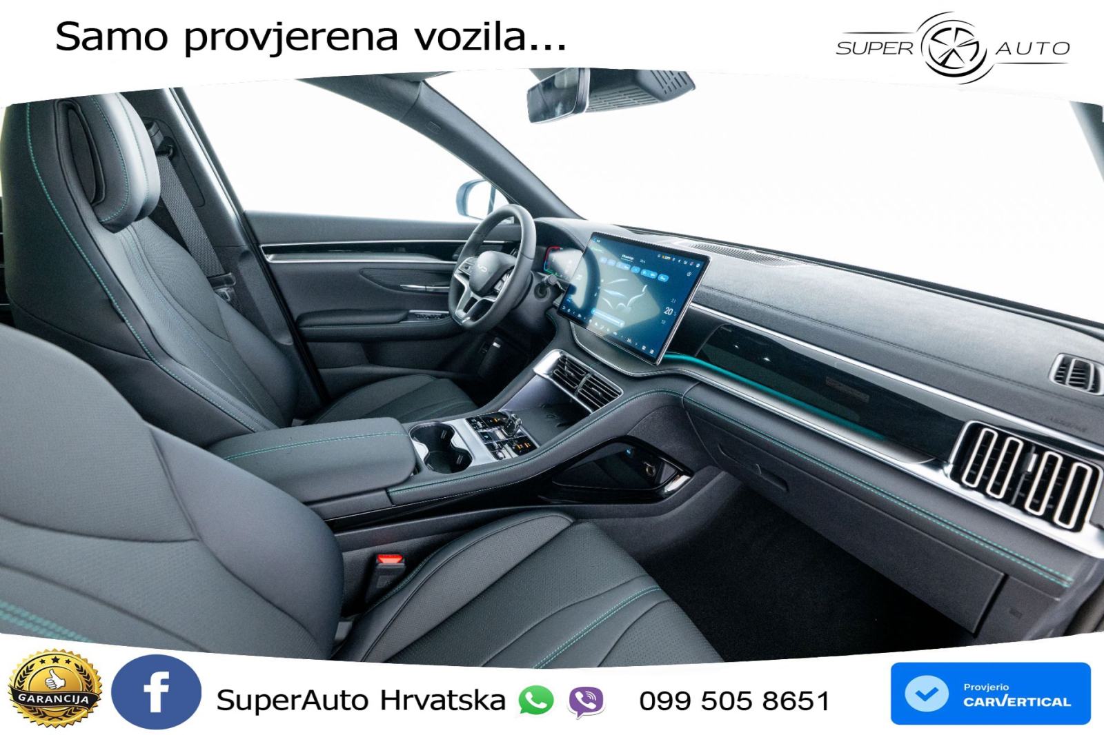 NOVO BYD Seal U 1.5L DM-i 4x4 Aut. Design 324 KS, LED+ACC+GR SJED+PANO, fotografija 15