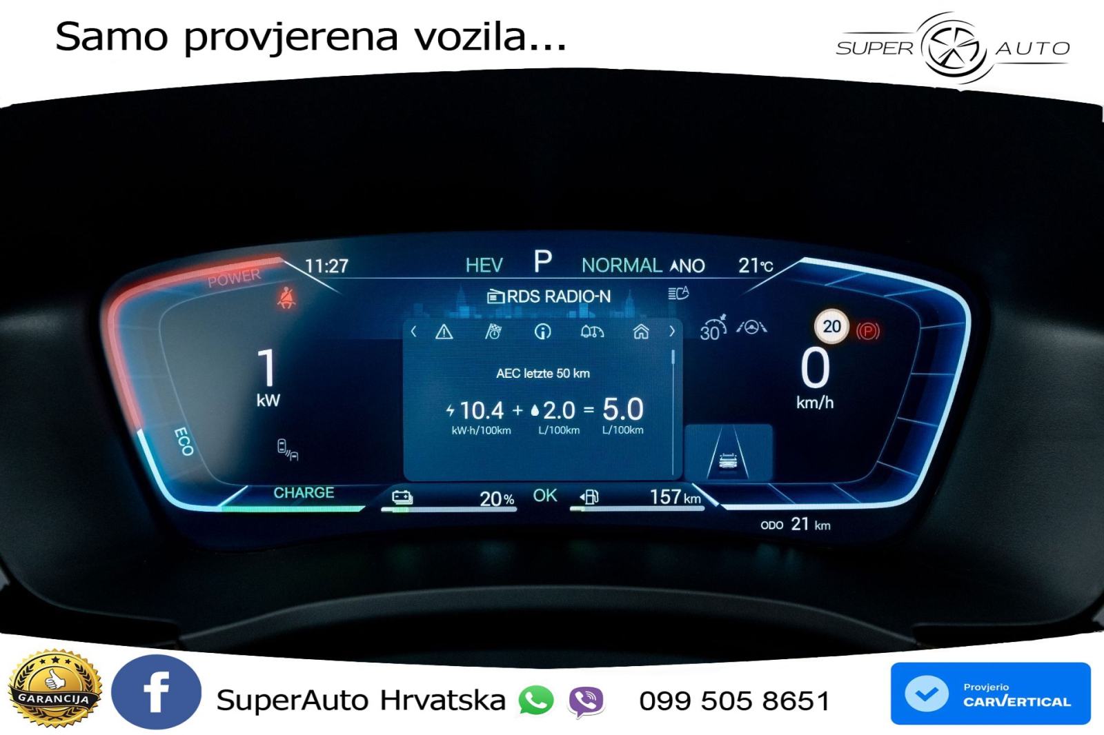 NOVO BYD Seal U 1.5L DM-i Aut. Boost 218 KS, LED+ACC+GR SJED+360+PANO, fotografija 8