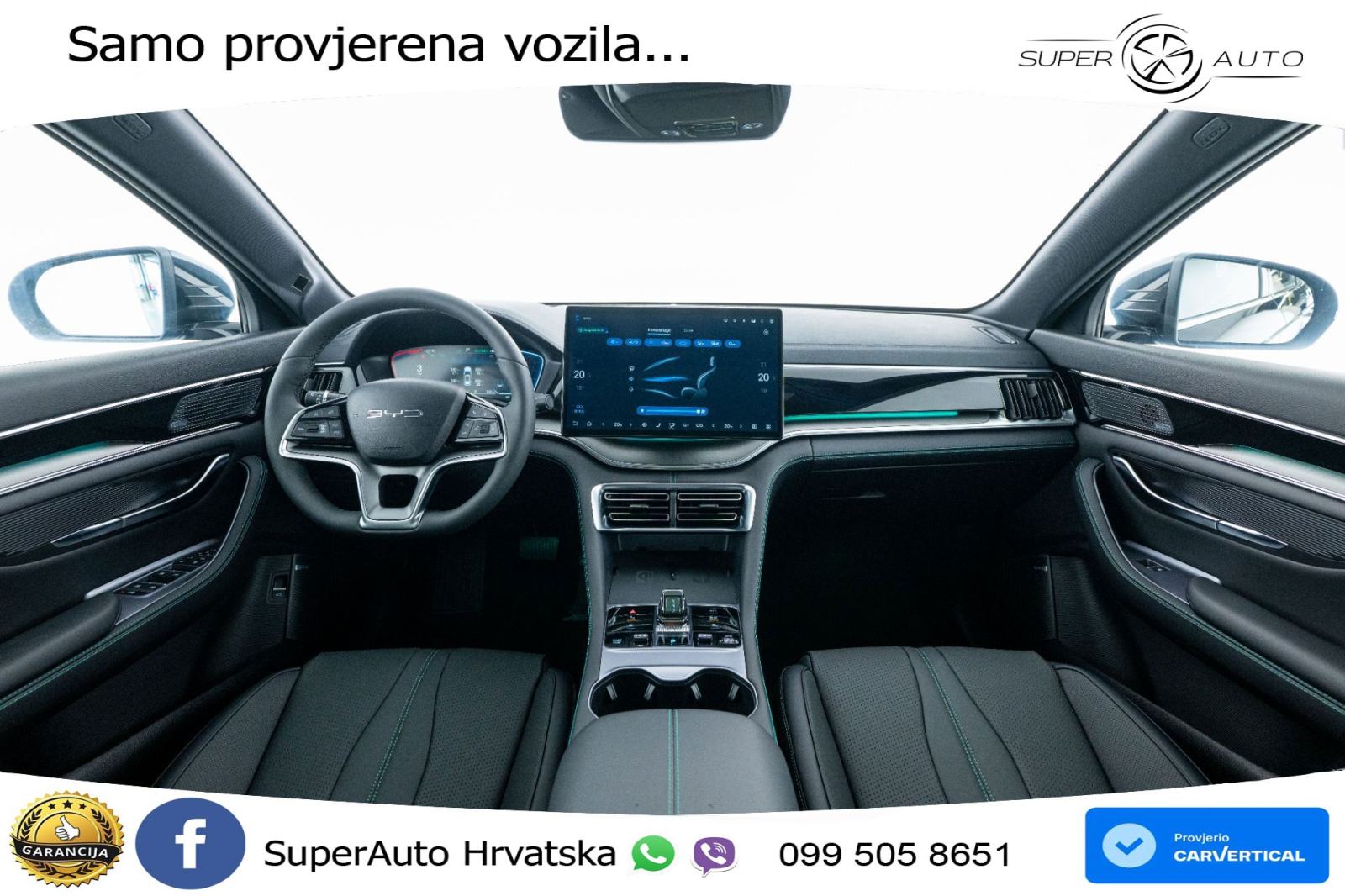 NOVO BYD Seal U 1.5L DM-i Aut. Comfort 218 KS, LED+ACC+GR SJED+360+VIR, fotografija 6