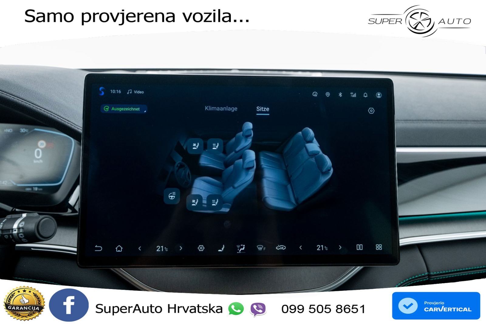 NOVO BYD Seal U 1.5L DM-i Aut. Comfort 218 KS, LED+ACC+GR SJED+360+VIR, fotografija 8