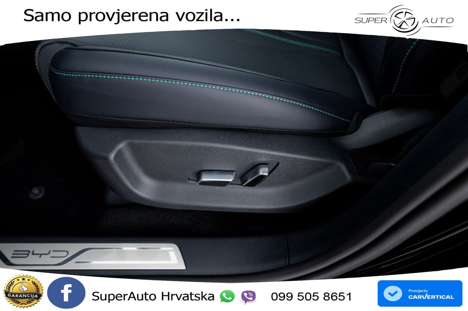 NOVO BYD Seal U 1.5L DM-i Aut. Comfort 218 KS, LED+ACC+GR SJED+360+VIR, fotografija 18