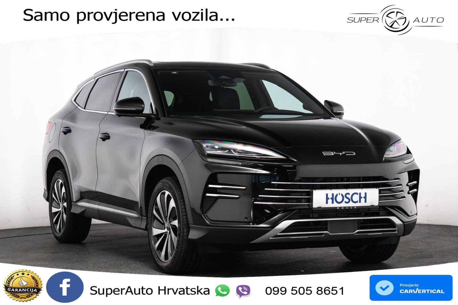 NOVO BYD Seal U DM-i 1.5L Aut. Boost 218 KS, ACC+360+GR SJED+PANO+HEAD, fotografija 3