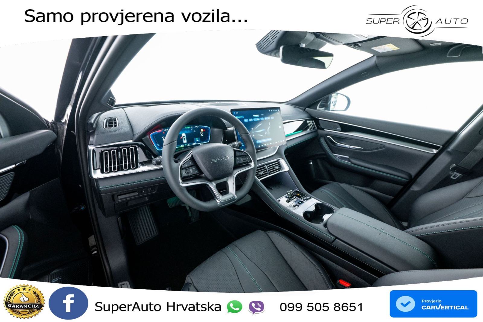 NOVO BYD Seal U DM-i 1.5L Aut. Boost 218 KS, ACC+360+GR SJED+PANO+HEAD, fotografija 10